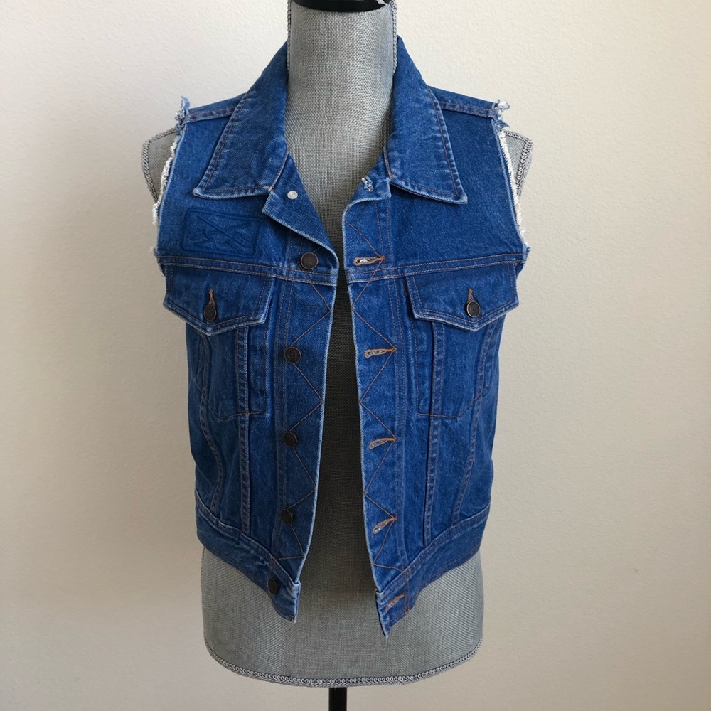 Stussy Vintage Blue Denim Vest